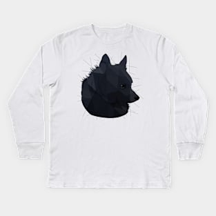 Schipperke Kids Long Sleeve T-Shirt